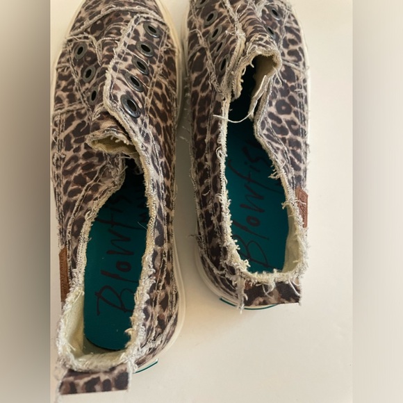 Blowfish Play Tabby Cat Olive Camo Slide On Shoe 8.5 M Vegan - Picture 4 of 10